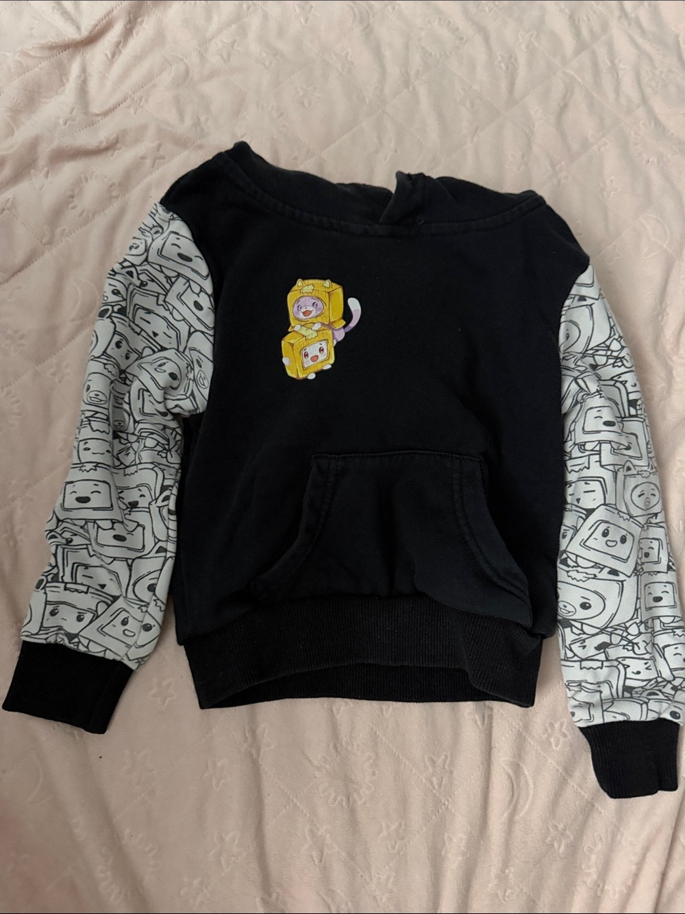 Lanky box kids foxy and boxy hoodie size xs
